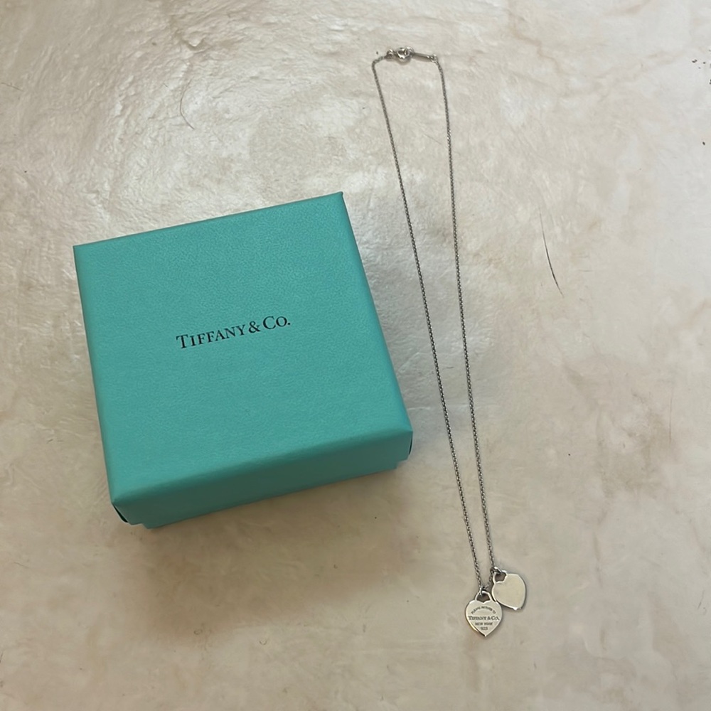 Tiffany & Co. Mini Heart Tag Necklace